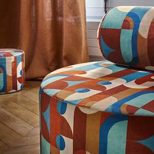 Fabrics Curated By The Beige Epidemic: Reciproque Fabric by Casamance