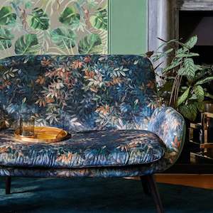 Fabrics Curated By The Beige Epidemic: Congo Velvet by Clarke & Clarke