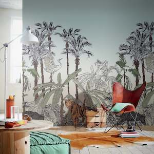 Casadeco: La Jungle Enchantee Wall Panel by Casadeco