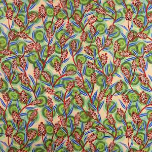 Fischbacher: Pinkweed Fabric by Fischbacher