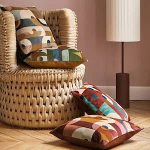 Casamance: Reciproque Cushion Cover by Casamance (4 colours)