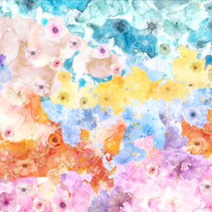 Fabric: Petal Prism Fabric by Miss Lolo