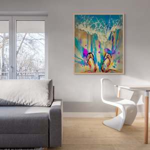 Ocean's Roar Artwork by Miss Lolo