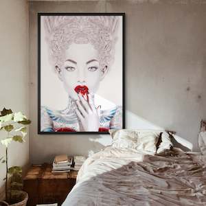 Miss Lolo Artwork: Tattoo Girl Artwork by Miss Lolo