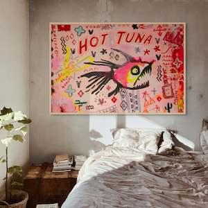 Best Selling: Hot Tuna (crop) by Jackie Green