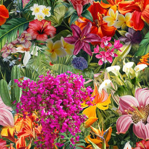 Fabric: Floral World Fabric by Miss Lolo