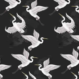 Fabric: Eye of the Heron Fabric by Miss Lolo