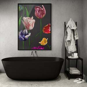 Best Selling: Blooming Tulips Artwork by Miss Lolo