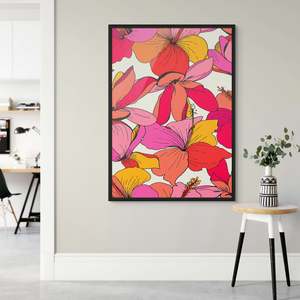 Best Selling: Hibiscus Hottie Artwork by Miss Lolo