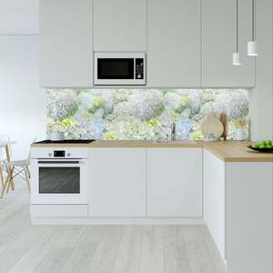 Best Selling: Happy Hydrangeas splashback