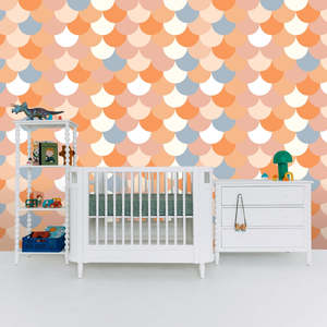 Peel And Stick Wallpaper: Seared Scallops Peel + Stick by Miss Lolo