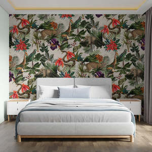 Peel And Stick Wallpaper: Whispers of the Wild Peel + Stick by Miss Lolo