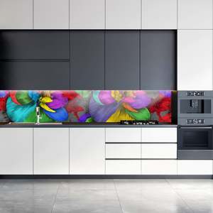 Splashbacks: Rainbow Sparkles splashback