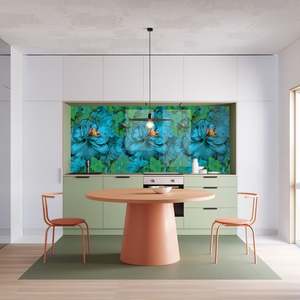 Splashbacks: Tickled Blue Splashback