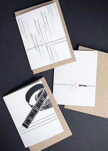 Under 50: Miss Maude Maker's Greeting Card - For the Joy of Making