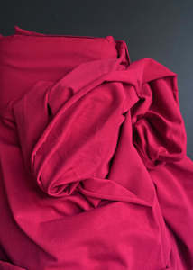 Go To Organics - Jersey Knit, Deep Red