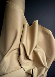 Merchant Mills: 8.5oz Organic Cotton Sateen - Buff