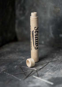 Straws, assorted sized needles