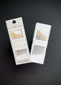 Pins Needles: Cosmo Embroidery Needles. Various Sizes