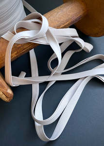 Cotton Double Fold Bias Binding, Polar Grey