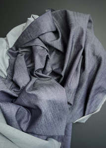 Jeans Denim: 5.5oz Broken Twill Denim Chambray