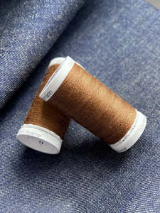 Gutermann Denim Thread. Palomino Brown 2165