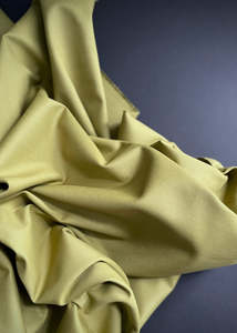 Jeans Denim: 10.5oz Cotton Bull Denim, Pistachio