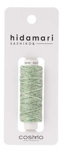 Pure Cotton Sashiko Thread - 30m Fern Green Variegated