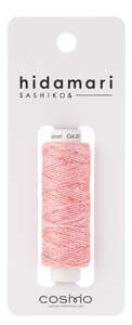 Denim Haberdashery: Pure Cotton Sashiko Thread - 30m Candy Pink Variegated