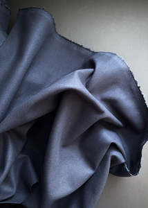 Cotton Drill Canvas: Billy Moleskin, Navy