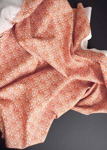 Cotton Drill Canvas: Florence Tangerine, Cotton Canvas Fabric