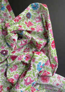 Light Weight: Hand Printed Cotton - Ma Vie En Rose