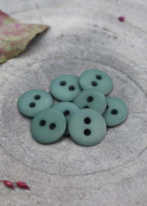 Atelier Brunette: Classic Matt Buttons - Cactus. 10mm, 12mm, 15mm.