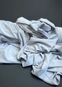 Viscose Modal: Waterfall Viscose Jersey Knit - Polar Grey