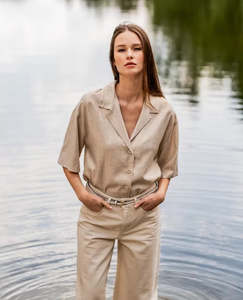Womens Sewing Patterns: Fibre Mood Tesni Blouse