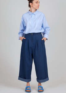 Denim Sewing Patterns: I Am Patterns, Harmonie Trousers and Shorts