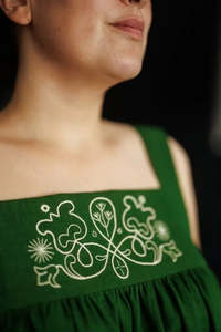 Skirts Pants: Merchant & Mills Honey Dress Embroidery Addition