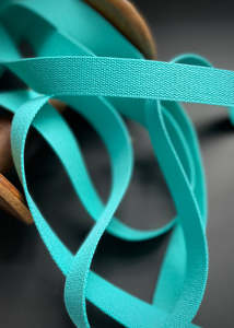 Bag Making: Acrylic Bag Webbing - Aqua Green