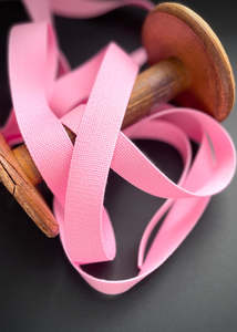 Bag Making: Acrylic Bag Webbing - Bubblegum Pink