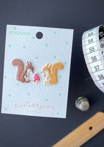 Iron on Patch - Squirrel's Choice