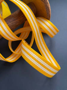 Acrylic Bag Webbing - Sunshine Stripe