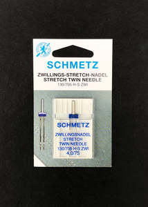 Machine Needles: Schmetz Twin Stretch Needles - 4mm
