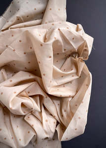 Organic Cotton Solids: Pip Pure Cotton Voile - Caramel