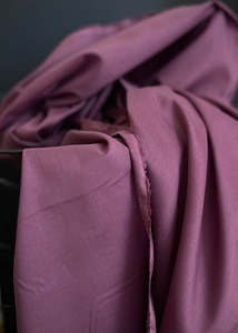 Organic Cotton Solids: Go To Organics - Cotton Voile, Pinot