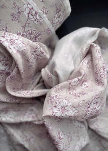 Gauze: Cotton Double Gauze - Jardin Gris