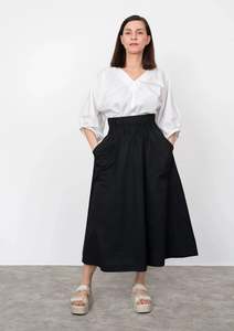 The Assembly Line: The Assembly Line - Elastic Waist Maxi Skirt