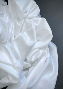 Luxe Cotton Sateen, Ice White