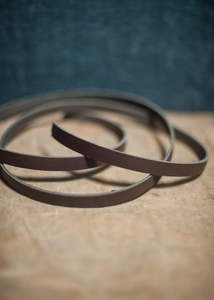 Split Cowhide Leather Strapping 1/2"