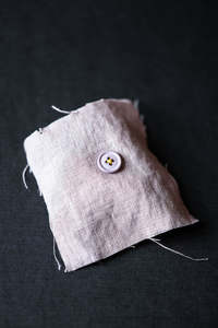 Merchant Mills Haberdashery: Cotton Button 15mm - Calamine