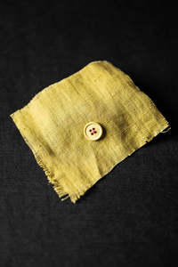 Merchant Mills Haberdashery: Cotton Button 15mm - Mr Citrus